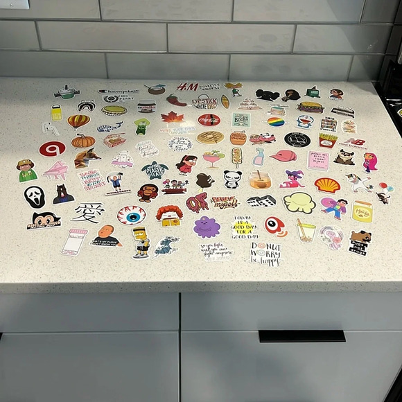 Lot  #3 of stickers - Picture 1 of 7